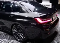 Gloss Metallic Black Car Vinyl Wrap review 0
