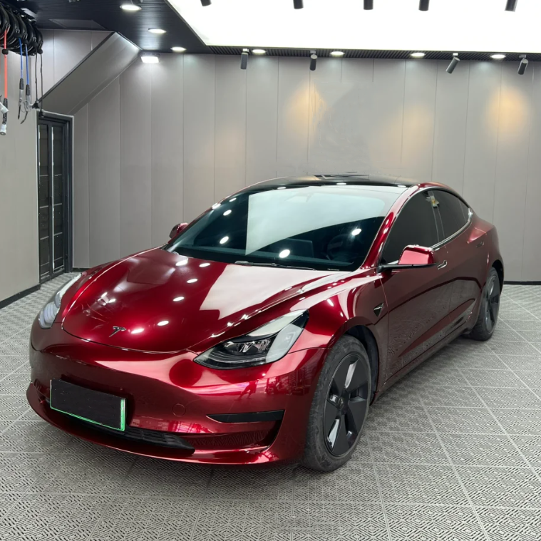  Liquid Metallic Dragon Blood Red Car Vinyl Wrap review 0