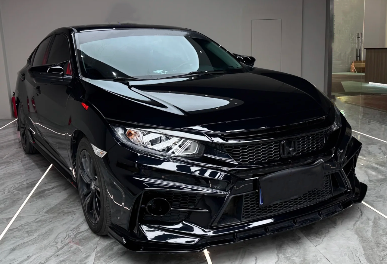 Super Gloss Piano Black Car Vinyl Wrap review 1