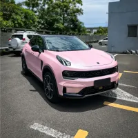 Matte Pure Metal Cherry Pink Car Vinyl Wrap review 1