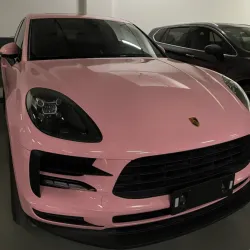 Gloss Rouge Pink Car Vinyl Wrap review Sara