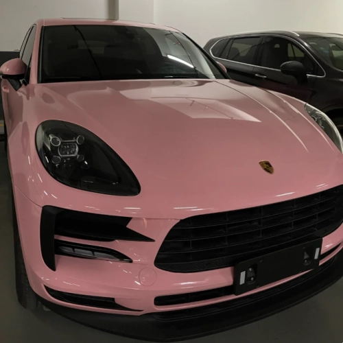 Gloss Rouge Pink Car Vinyl Wrap review 