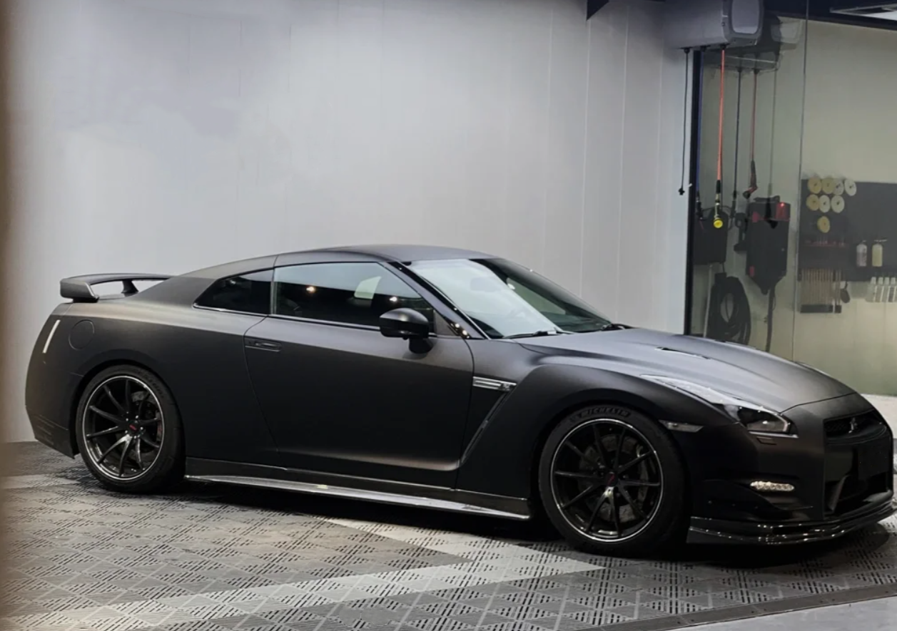 Super Matte Deep Black Car Vinyl Wrap review Ashily