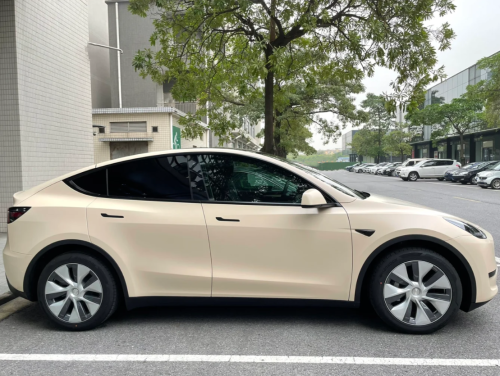 Matte Khaki Milan Car Vinyl Wrap review 