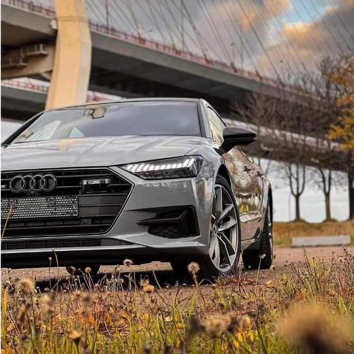 Super Gloss Light Nardo Grey Car Wrap review 1