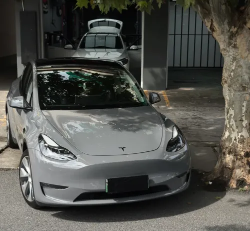  Super Gloss Light Nardo Grey Car Wrap review 