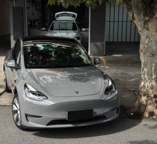 Super Gloss Light Nardo Grey Car Wrap review 