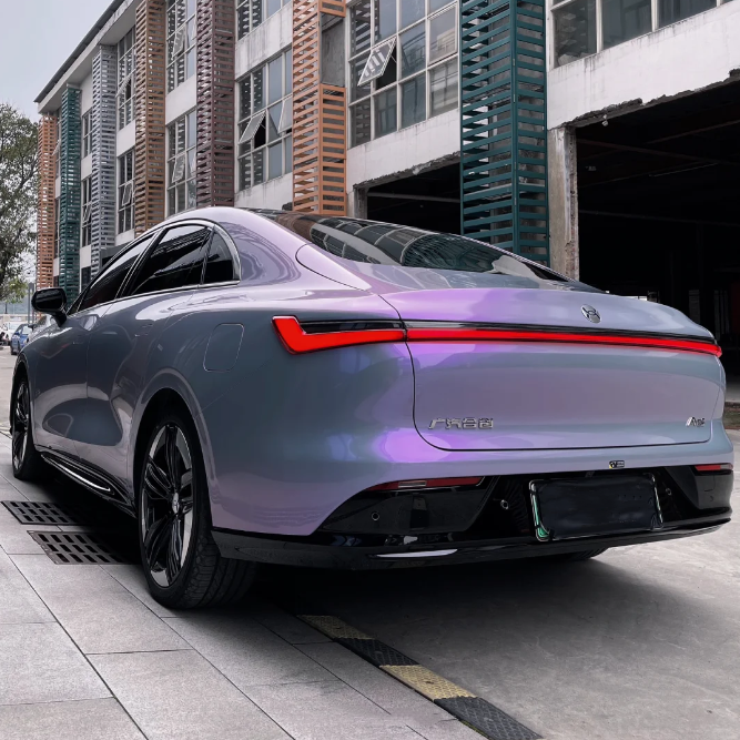 Candy Metallic Gray Purple Car Vinyl Wrap review Ker 02