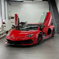 Super Gloss Ferrari Red Car Vinyl Wrap review 0