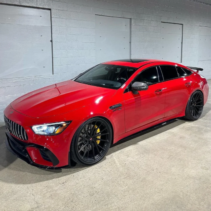 Super Gloss Ferrari Red Car Vinyl Wrap review 1