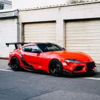 Super Gloss Ferrari Red Car Vinyl Wrap review 1