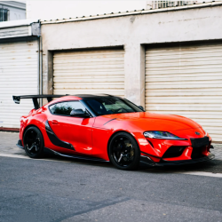 Super Gloss Ferrari Red Car Vinyl Wrap review PJP 02