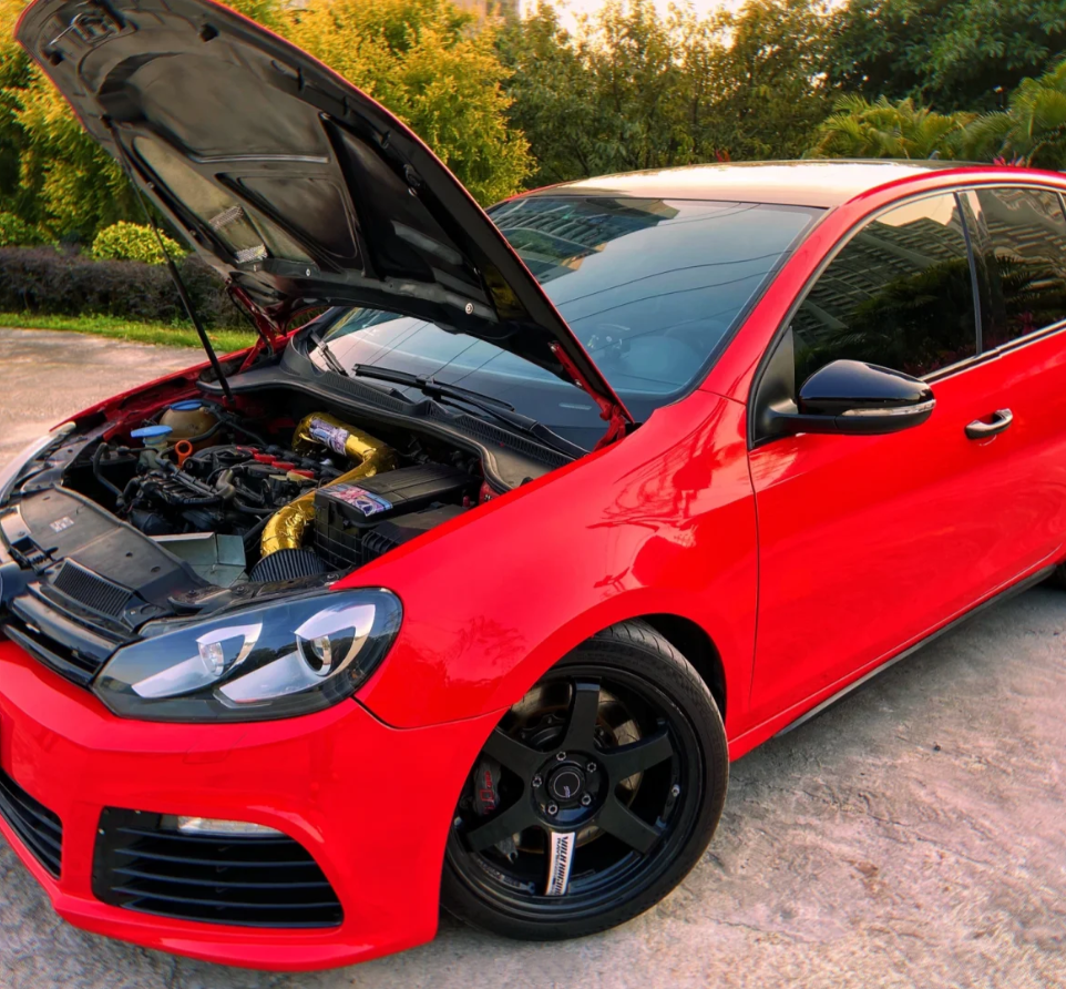 Super Gloss Ferrari Red Car Vinyl Wrap review 0