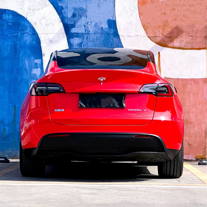 Super Gloss Ferrari Red Car Vinyl Wrap review 2