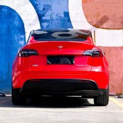 Super Gloss Ferrari Red Car Vinyl Wrap review Ocean 03