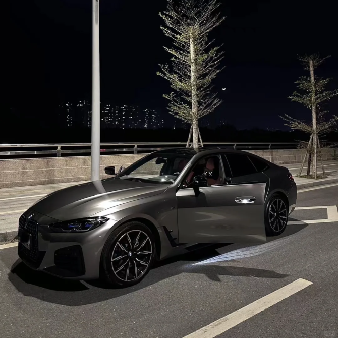 Gloss Metallic Metal Silver Car Vinyl Wrap review 2