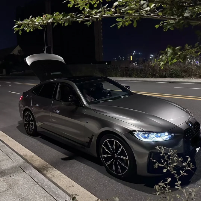 Gloss Metallic Metal Silver Car Vinyl Wrap review 3