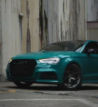 Super Gloss Pine Green Car Vinyl Wrap review 2