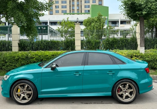 Super Gloss Pine Green Car Vinyl Wrap review 