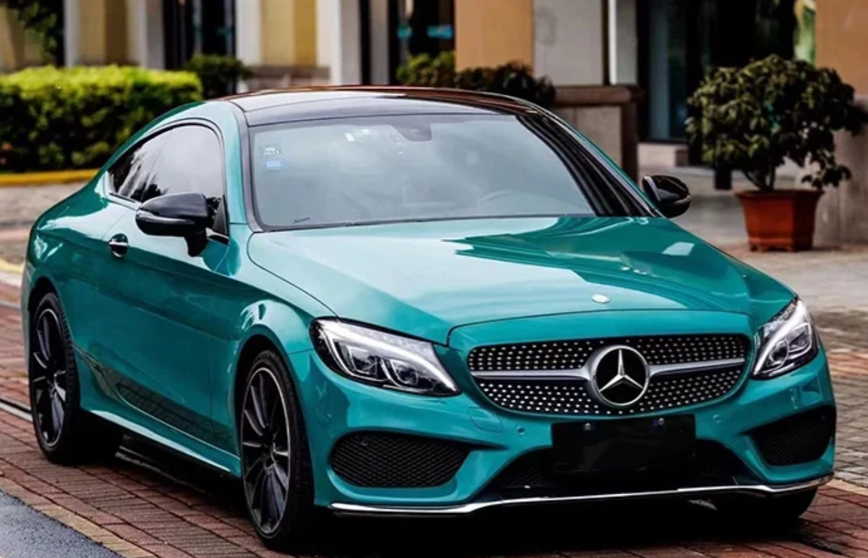 Super Gloss Pine Green Car Vinyl Wrap review Anna Thrush