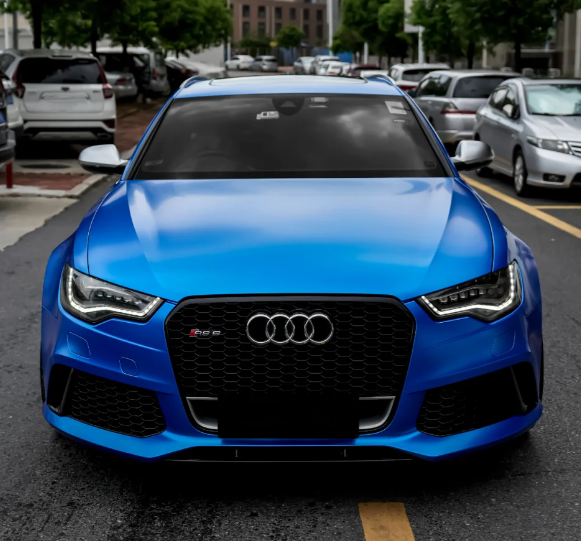  Matte Metallic Portimao Blue Car Vinyl Wrap review Falcao 01