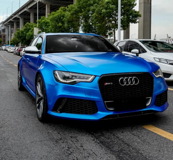  Matte Metallic Portimao Blue Car Vinyl Wrap review Falcao 02