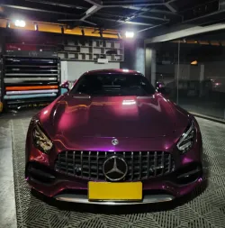  Gloss Metallic Grape Purple Car Vinyl Wrap review Britton 03