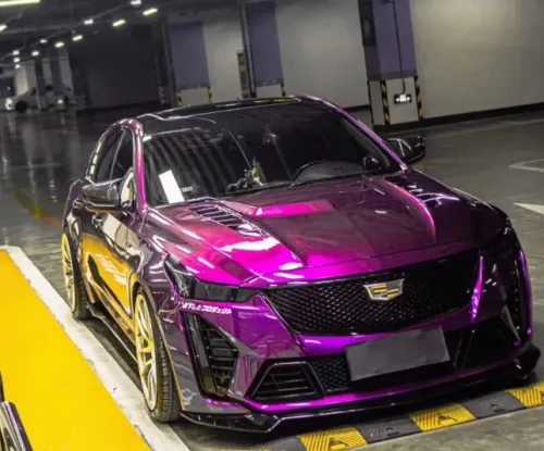  Gloss Metallic Grape Purple Car Vinyl Wrap review 