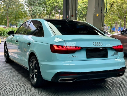 Super Gloss Glacier Blue Car Vinyl Wrap review 