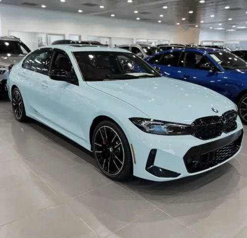 Super Gloss Glacier Blue Car Vinyl Wrap review 