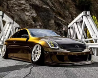 Gloss Metallic Midnight Gold Car Vinyl Wrap review 0