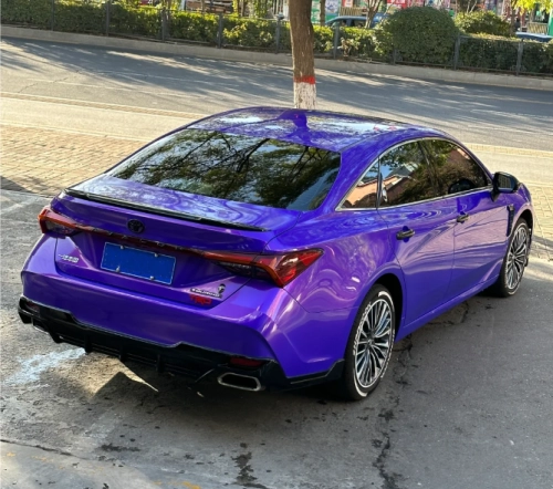 Gloss Metallic Plum Explosion Purple Car Vinyl Wrap review 