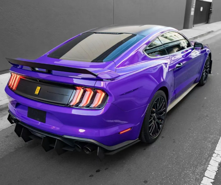 Gloss Metallic Plum Explosion Purple Car Vinyl Wrap review 1