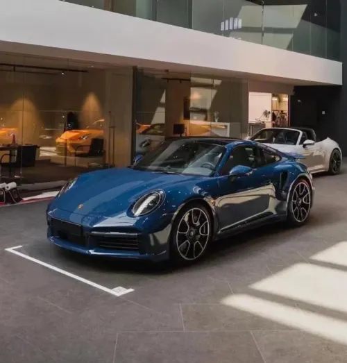 Super Gloss Porsche Deep Blue Car Vinyl Wrap review 