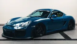 Super Gloss Porsche Deep Blue Car Vinyl Wrap review Travis Benson 03