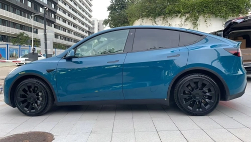 Super Gloss Porsche Deep Blue Car Vinyl Wrap review 