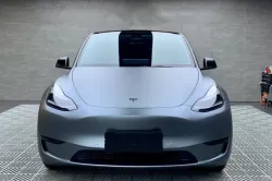 Matte Blue Gray Vinyl Wrap Car Wrap review Tammy 01