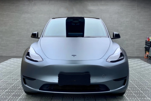 Matte Blue Gray Vinyl Wrap Car Wrap review 