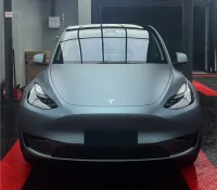 Matte Blue Gray Vinyl Wrap Car Wrap review 0