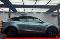 Matte Blue Gray Vinyl Wrap Car Wrap review 1