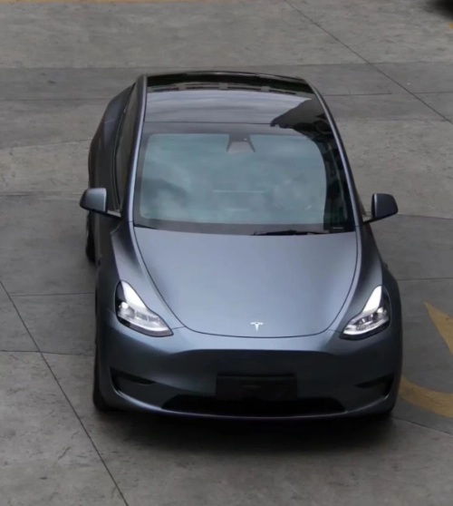 Matte Blue Gray Vinyl Wrap Car Wrap review 