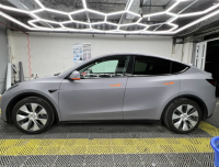 Matte Flat Dark Grey Car Vinyl Wrap review 0
