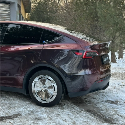 PET Gloss Shifting Red to Black Car Vinyl Wrap review 
