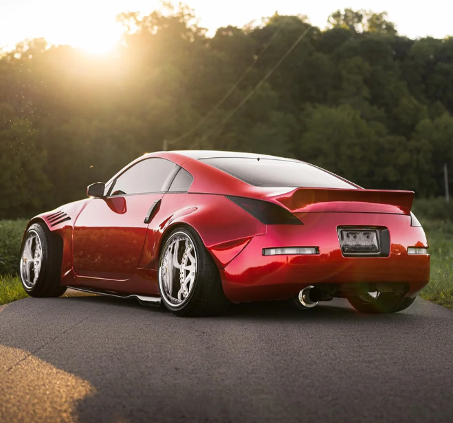 Gloss Metallic Vampire Red Car Vinyl Wrap review 1