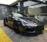  Gloss Black Diamond Car Vinyl Wrap review 1