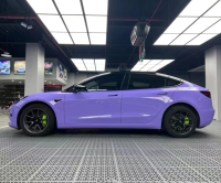Super Gloss Lavender Purple Car Vinyl Wrap review 0
