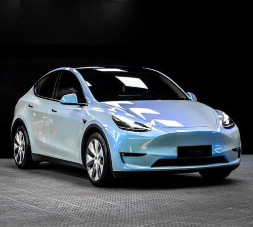 Candy Metallic Dark Gray Blue Car Vinyl Wrap review