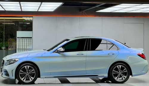 Candy Metallic Dark Gray Blue Car Vinyl Wrap review 