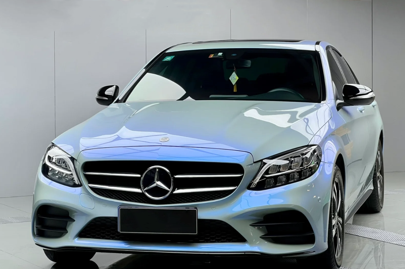 Candy Metallic Dark Gray Blue Car Vinyl Wrap review PJP 02