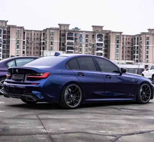 Gloss Metallic Tanzanite Blue Car Vinyl Wrap [BMW OEM Color] review 